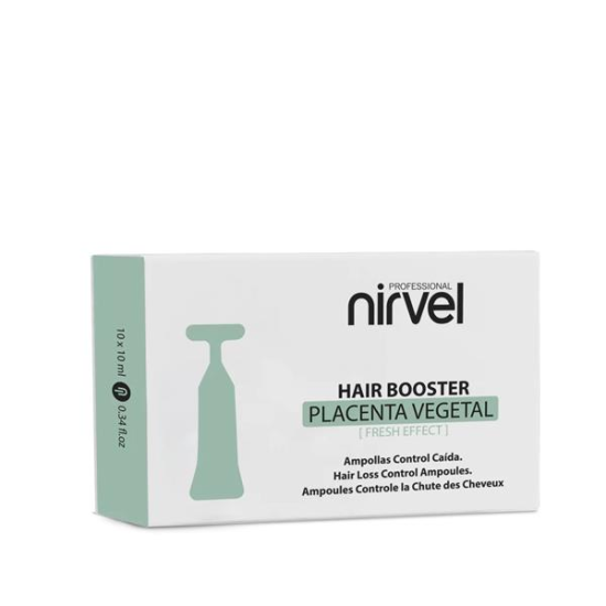 Nirvel Placenta Vegetal Hajhullás elleni és hajerősítő hajszesz növényi placentával 10×10ml