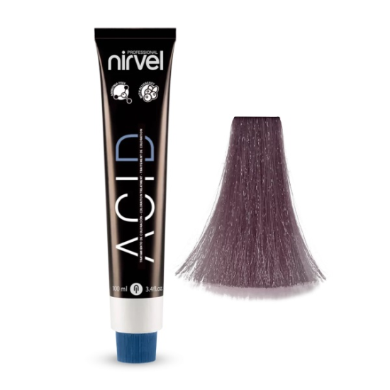 Nirvel ACID Color PPD-Ammónia mentes VEGÁN tartós hajszínező - 8.26 Világos viola szőke