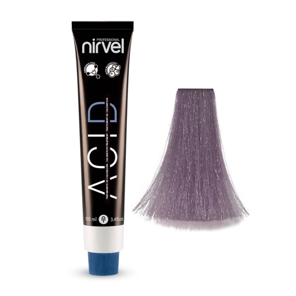 Nirvel ACID Color PPD-Ammónia mentes VEGÁN tartós hajszínező - 9.62 nagyon világos lilás szőke