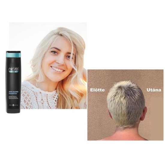 Goodbye Yellow - Nirvel Artic Blond extra hamvasító sampon 1000ml