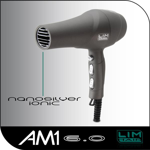 Professzionális Ionos hajszárító gép LIM-HAIR AM1-6.0 Ion Tourmalin 2400W + Ajándék